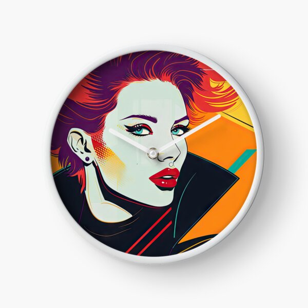 Item preview, Amber - Ode to Patrick Nagel designed and sold by TinyRed SpiralArt.