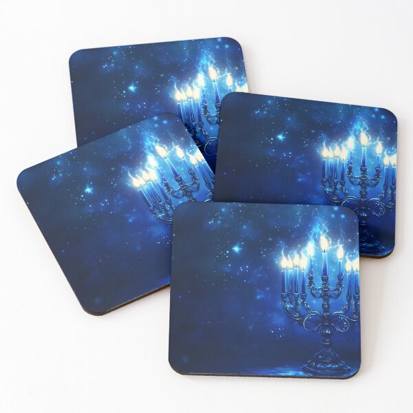 Item preview, Hanukkah Menorah Glow designed and sold by Alin Richard Iovănuț.