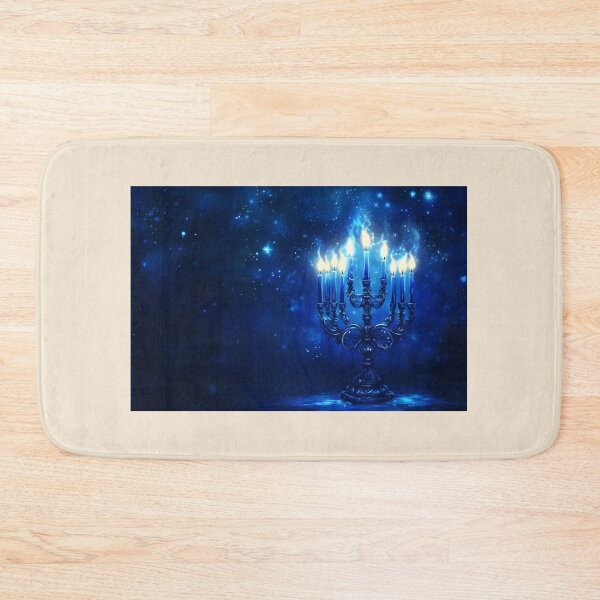 Item preview, Hanukkah Menorah Glow designed and sold by Alin Richard Iovănuț.