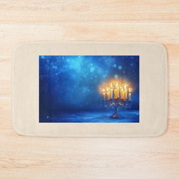 Item preview, Hanukkah Menorah Glow designed and sold by Alin Richard Iovănuț.
