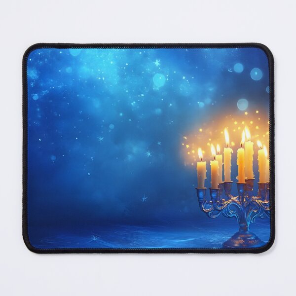 Item preview, Hanukkah Menorah Glow designed and sold by Alin Richard Iovănuț.