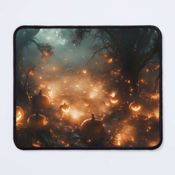 Item preview, Halloween Pumpkin Patch Glow designed and sold by Alin Richard Iovănuț.