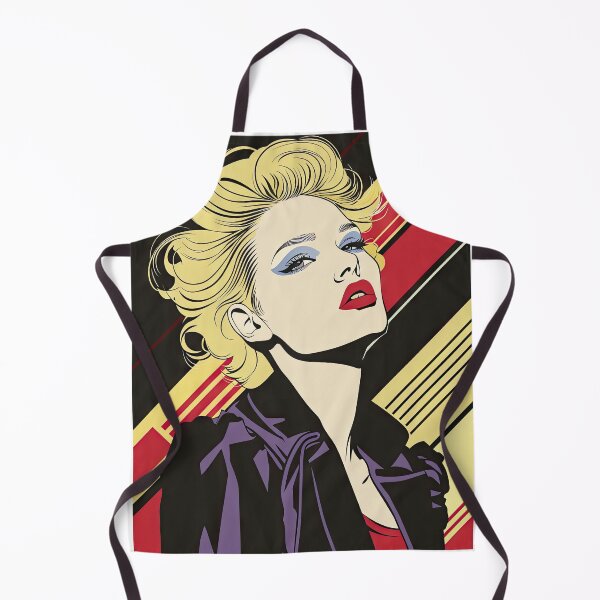 Item preview, Kim - Ode to Patrick Nagel designed and sold by TinyRed SpiralArt.
