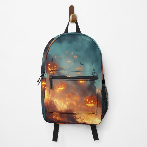 Item preview, Halloween Pumpkin Patch Glow designed and sold by Alin Richard Iovănuț.