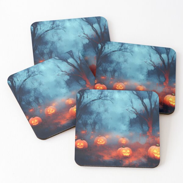 Item preview, Halloween Pumpkin Patch Glow designed and sold by Alin Richard Iovănuț.