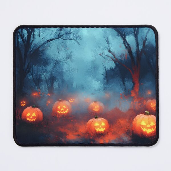 Item preview, Halloween Pumpkin Patch Glow designed and sold by Alin Richard Iovănuț.