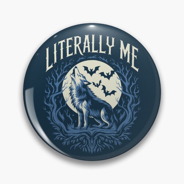 Item preview, Literally Me Halloween Gothic Wolf designed and sold by NosandEdgy.