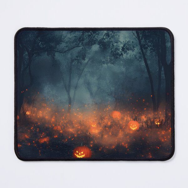 Item preview, Halloween Pumpkin Patch Glow designed and sold by Alin Richard Iovănuț.