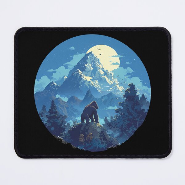 Item preview, Mountain Gorilla // endangered animals // Gorilla // Africa designed and sold by SMARTKIT DESIGNAGENCY.