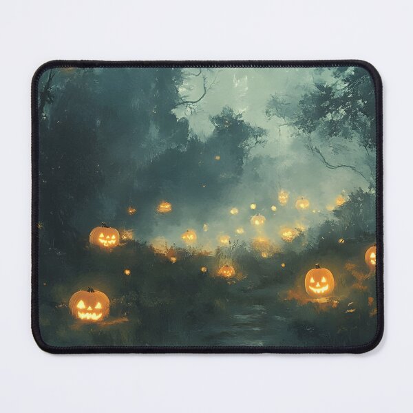 Item preview, Halloween Pumpkin Patch Glow designed and sold by Alin Richard Iovănuț.