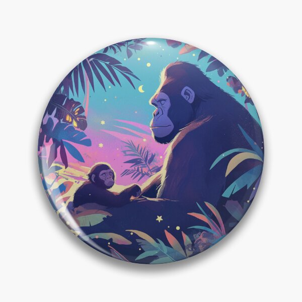 Item preview, Mountain Gorilla // endangered animals // Gorilla // Africa  designed and sold by SMARTKIT  DESIGNAGENCY.