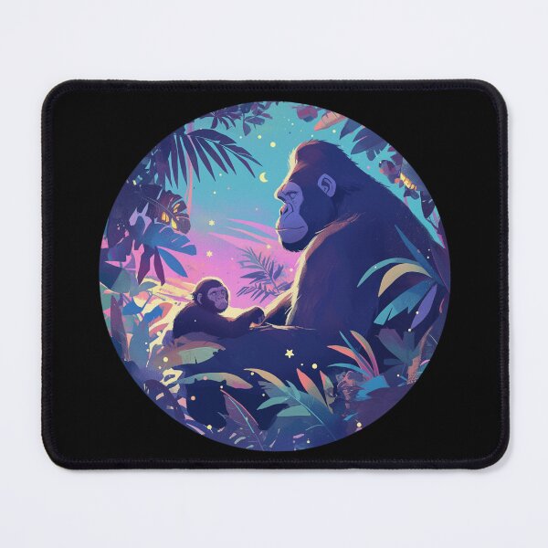 Item preview, Mountain Gorilla // endangered animals // Gorilla // Africa  designed and sold by SMARTKIT  DESIGNAGENCY.