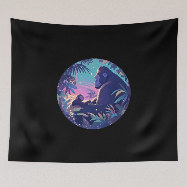 Item preview, Mountain Gorilla // endangered animals // Gorilla // Africa  designed and sold by SMARTKIT  DESIGNAGENCY.