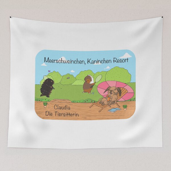 Item preview, Meerschweinchen, Kaninchen Resort designed and sold by mondesign26.