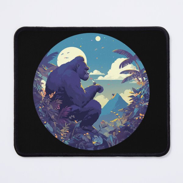 Item preview, Mountain Gorilla // endangered animals // Gorilla // Africa designed and sold by SMARTKIT DESIGNAGENCY.