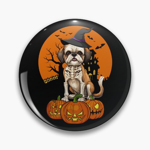 Item preview, Shih Tzu Dog Halloween designed and sold by Blok45.