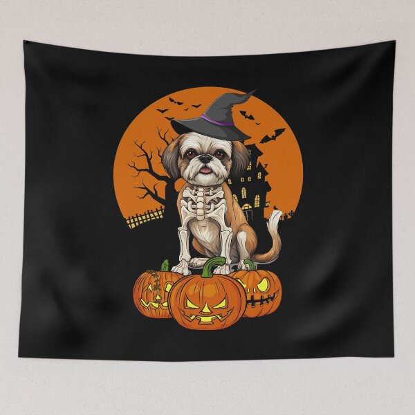 Item preview, Shih Tzu Dog Halloween designed and sold by Blok45.