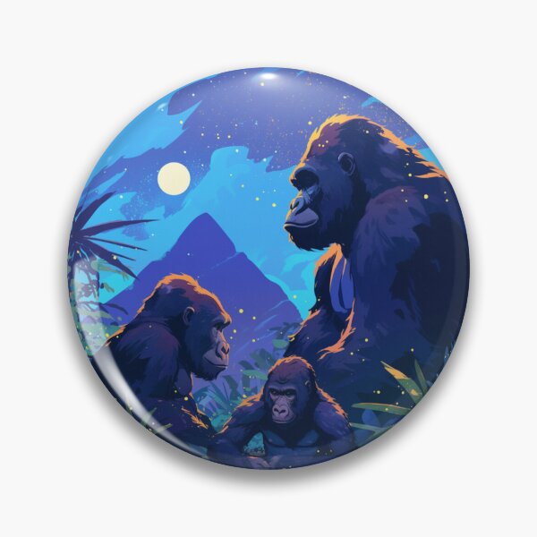 Item preview, Mountain Gorilla // endangered animals // Gorilla // Africa  designed and sold by SMARTKIT  DESIGNAGENCY.