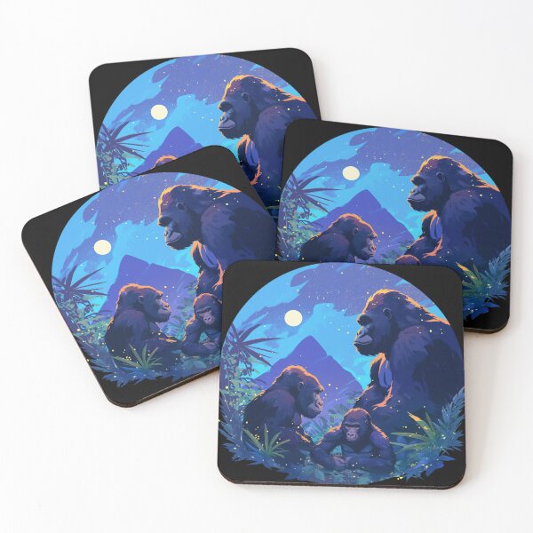 Item preview, Mountain Gorilla // endangered animals // Gorilla // Africa  designed and sold by SMARTKIT  DESIGNAGENCY.