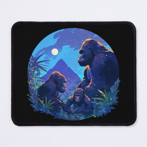 Item preview, Mountain Gorilla // endangered animals // Gorilla // Africa designed and sold by SMARTKIT DESIGNAGENCY.