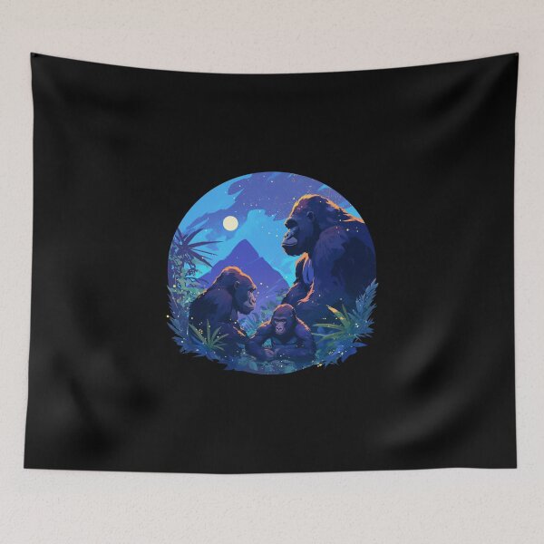 Item preview, Mountain Gorilla // endangered animals // Gorilla // Africa  designed and sold by SMARTKIT  DESIGNAGENCY.