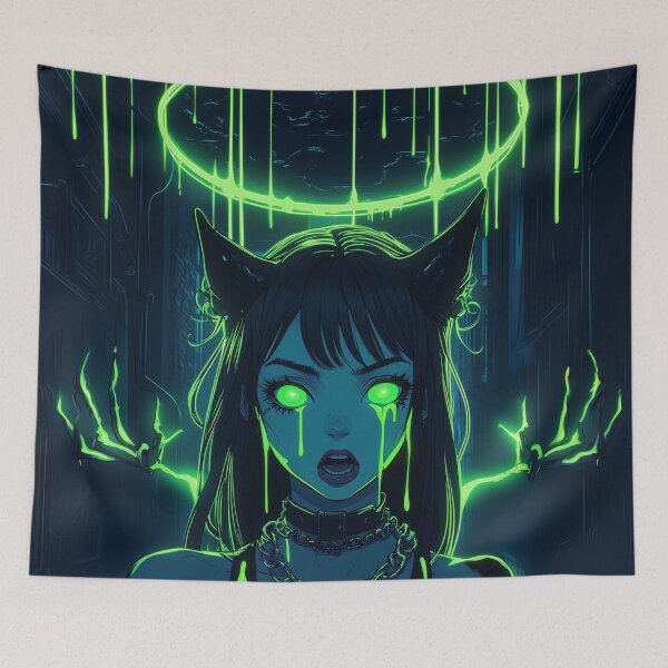 Item preview, Demon Girl Ooozing designed and sold by CursedbyLilith.