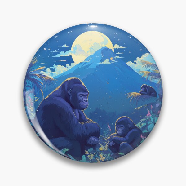 Item preview, Mountain Gorilla // endangered animals // Gorilla // Africa  designed and sold by SMARTKIT  DESIGNAGENCY.