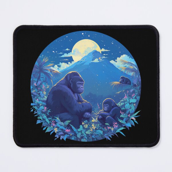 Item preview, Mountain Gorilla // endangered animals // Gorilla // Africa designed and sold by SMARTKIT DESIGNAGENCY.