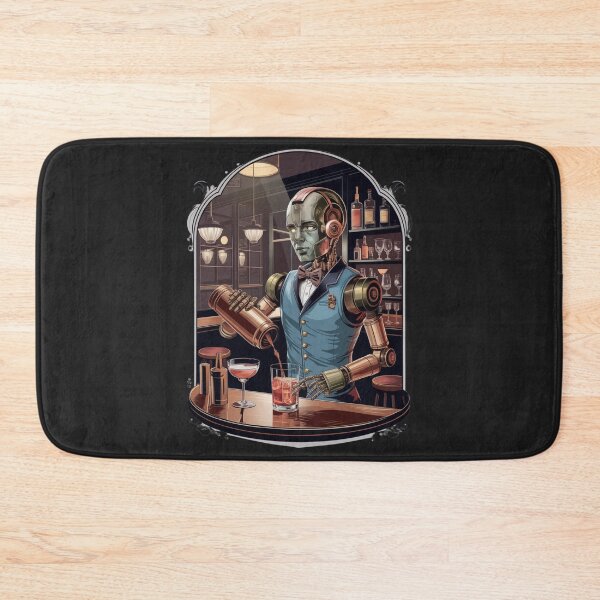 Item preview, Vintage Robot Bartender designed and sold by SignumShop.