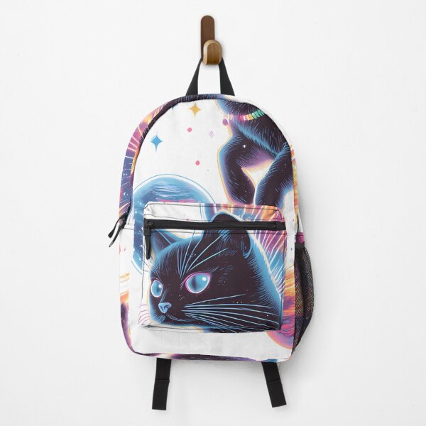 Item preview, Cosmic Cat with Wings in Space designed and sold by PixelReverb.