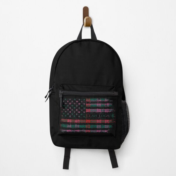 Item preview, Clan Logan Scottish tartan US flag kilt Scotland 2 designed and sold by Clan1093.