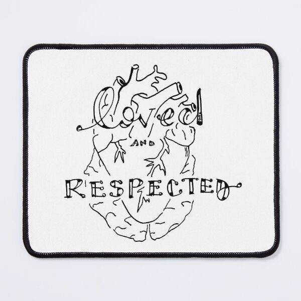 Item preview, Loved and respected. designed and sold by GRACEHOPEFORTUN.