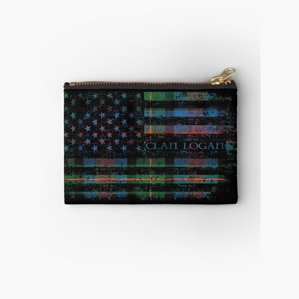 Artikelvorschau, Clan Logan Schottischer Tartan US-Flagge Kilt Schottland entworfen und verkauft von Clan1093.