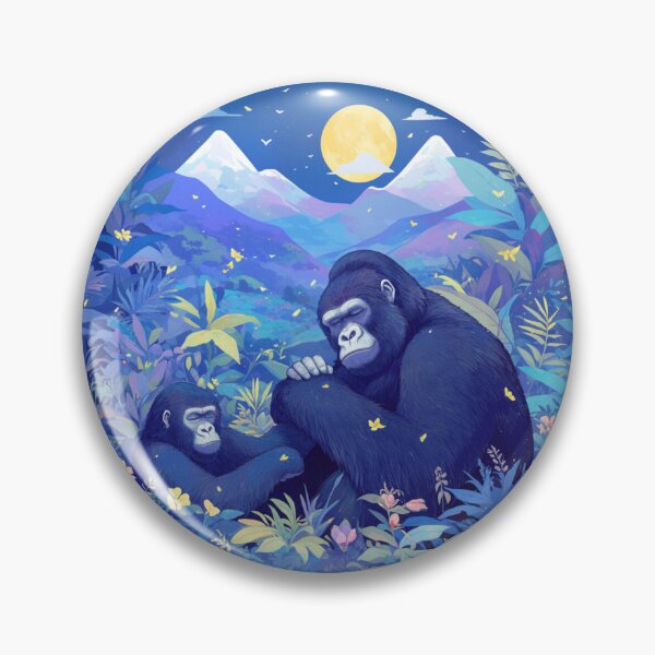 Item preview, Mountain Gorilla // endangered animals // Gorilla // Africa  designed and sold by SMARTKIT  DESIGNAGENCY.