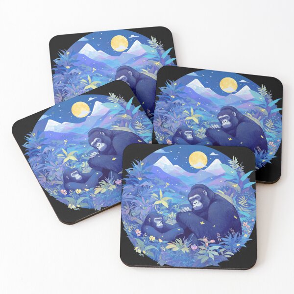 Item preview, Mountain Gorilla // endangered animals // Gorilla // Africa  designed and sold by SMARTKIT  DESIGNAGENCY.