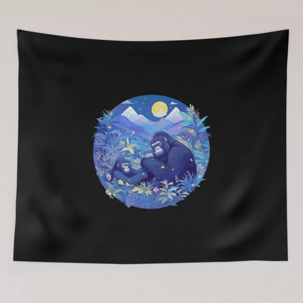 Item preview, Mountain Gorilla // endangered animals // Gorilla // Africa  designed and sold by SMARTKIT  DESIGNAGENCY.