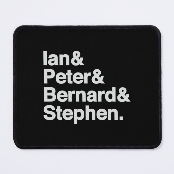 Item preview, First names of the Manchester iconic alternative band musicians Premium  designed and sold by OctopusDL.