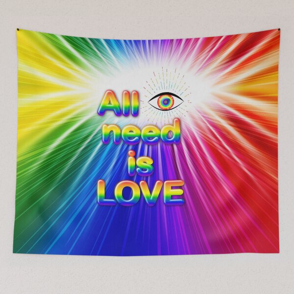 Item preview, All I need is love designed and sold by SueKnox.