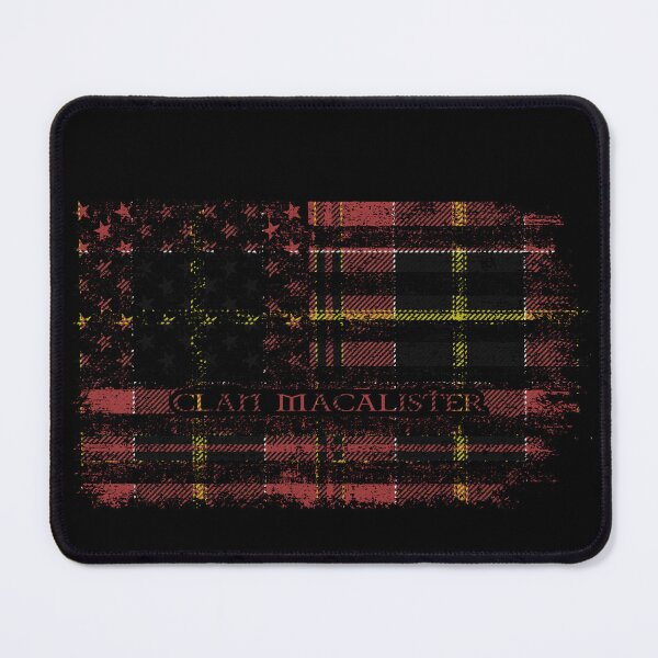 Item preview, Clan MacAlister of Skye Scottish tartan US flag kilt Scotland designed and sold by Clan1093.