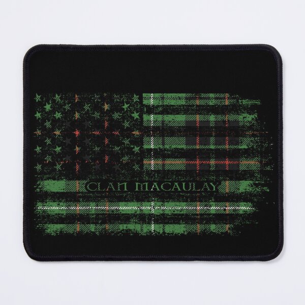 Item preview, Clan MacAulay of Lewis Scottish tartan US flag kilt Scotland designed and sold by Clan1093.