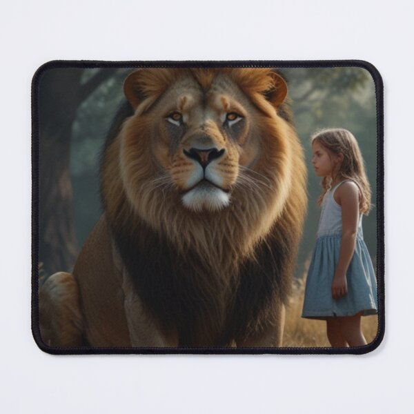 Item preview, Adventure of a girl and a brave lion designed and sold by Josejuju.