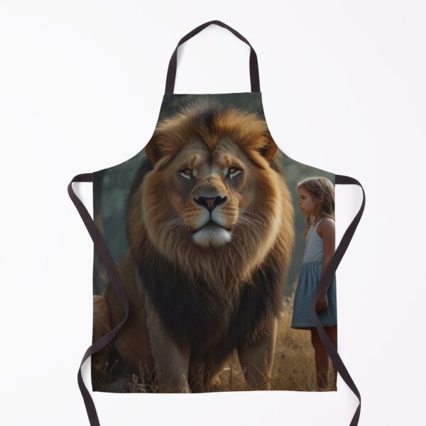 Item preview, Adventure of a girl and a brave lion designed and sold by Josejuju.