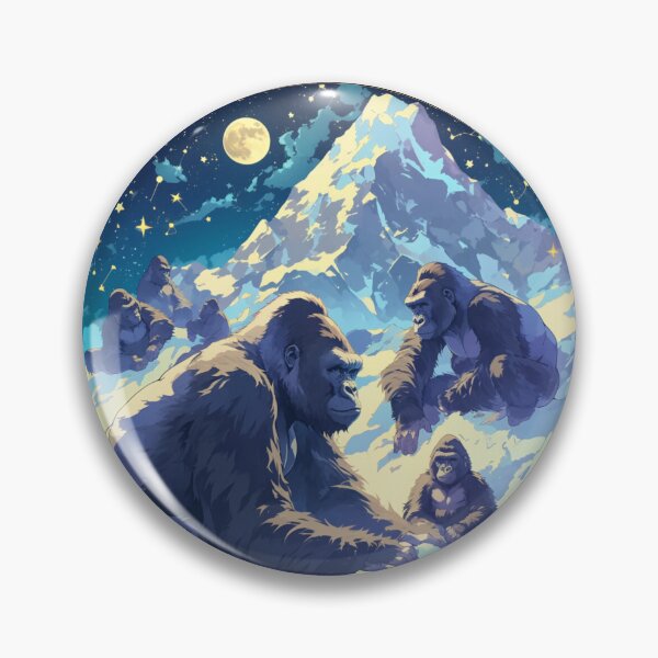 Item preview, Mountain Gorilla // endangered animals // Gorilla // Africa  designed and sold by SMARTKIT  DESIGNAGENCY.