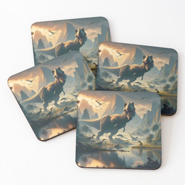 Item preview, T-Rex Roaring in Prehistoric Wilderness designed and sold by CitrineLinker.