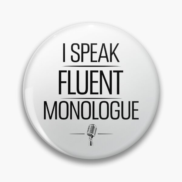 Item preview, I Speak Fluent Monologue designed and sold by CerativeHymns.