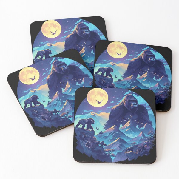 Item preview, Mountain Gorilla // endangered animals // Gorilla // Africa  designed and sold by SMARTKIT  DESIGNAGENCY.