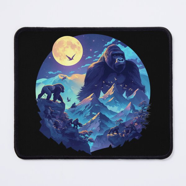 Item preview, Mountain Gorilla // endangered animals // Gorilla // Africa designed and sold by SMARTKIT DESIGNAGENCY.