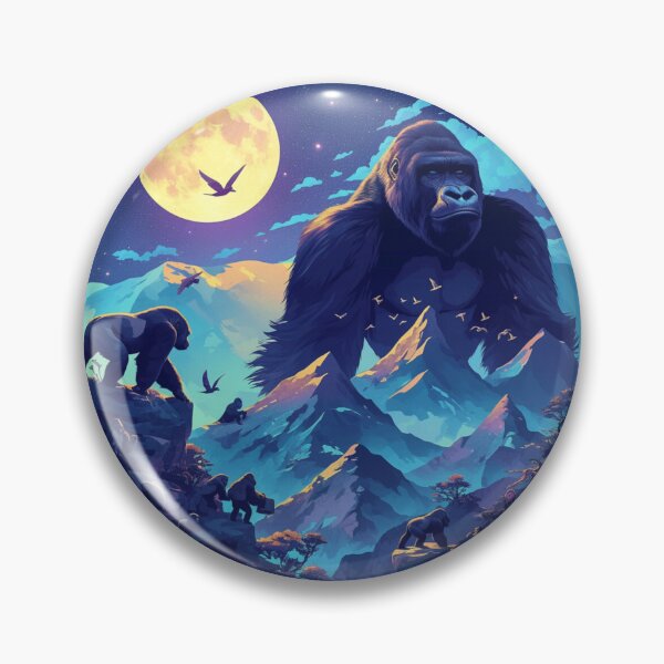 Item preview, Mountain Gorilla // endangered animals // Gorilla // Africa  designed and sold by SMARTKIT  DESIGNAGENCY.