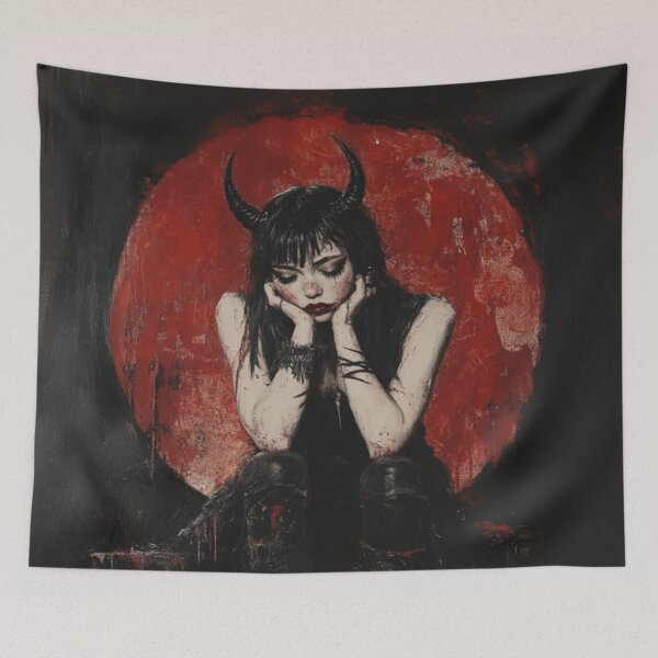 Item preview, Demon Girl designed and sold by CursedbyLilith.