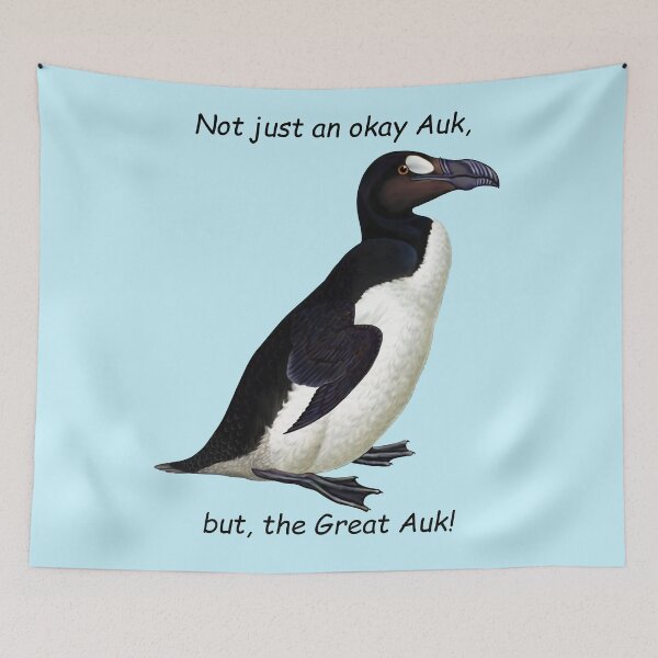 Item preview, not an okay Auk, but the Great Auk designed and sold by Kestrelle.